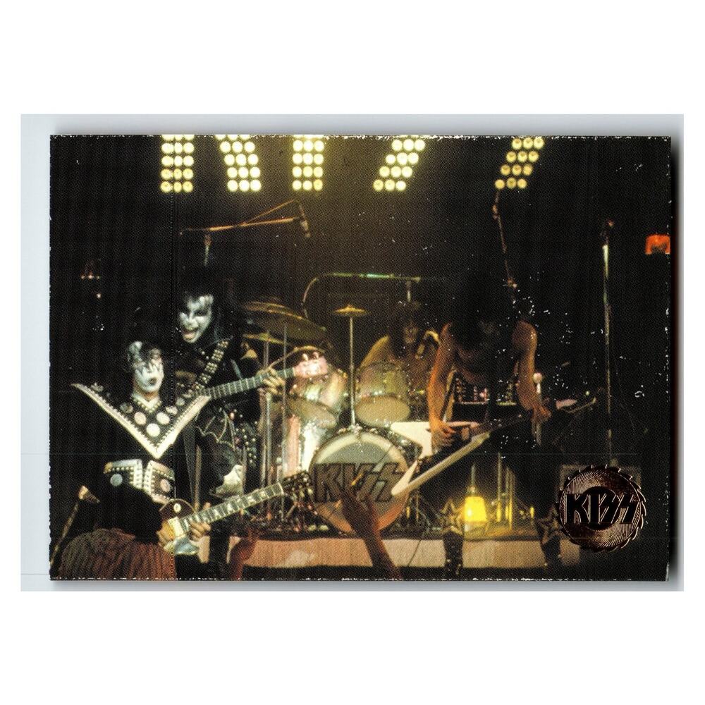 KISS Band 1997 KISSTORY Cornerstone 22 Music Card